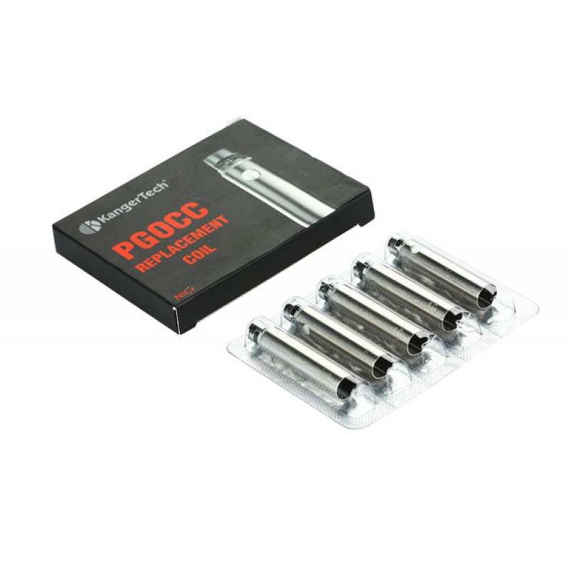 KangerTech PANGU PGOCC Replacement 0.5 Ohm-1.0 Ohm-1.5 Ohm Coil Head 5PCS-PACK