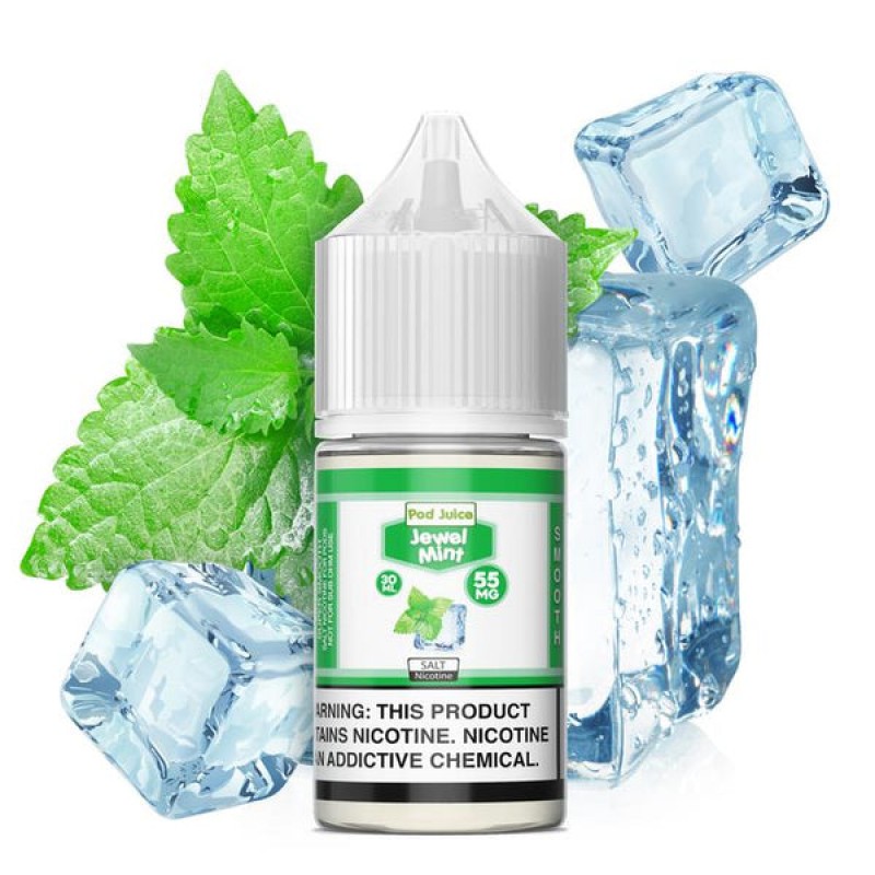 Pod Juice Salts Jewel Mint E-juice 30ml(U.S.A. War...