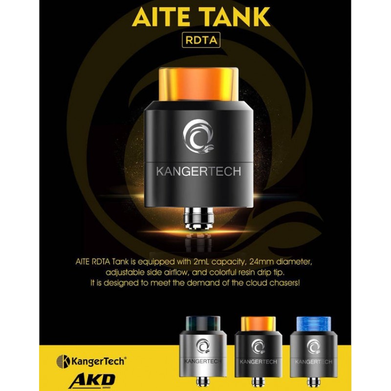 KangerTech AITE RDTA Tank Atomizer 24mm (2ML)