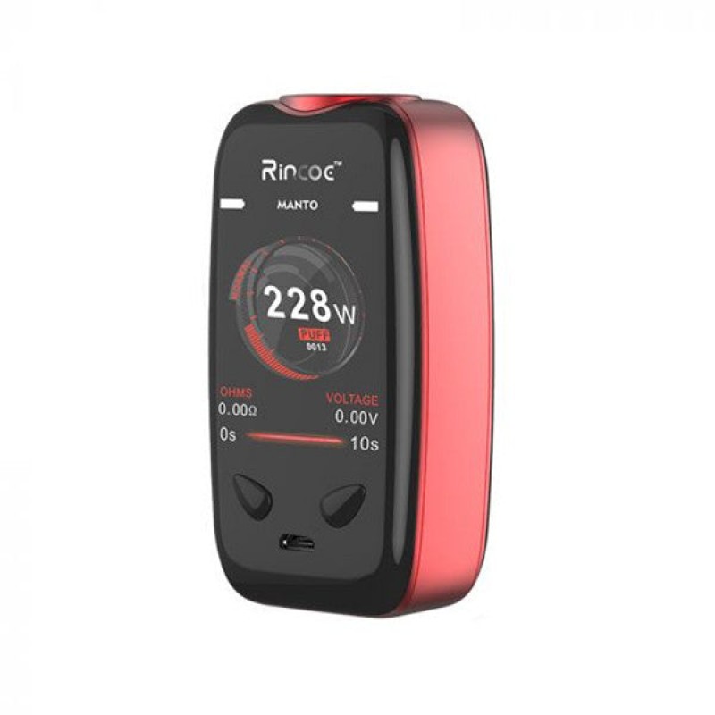 Rincoe Manto 228W TC Box Mod Starter Kit