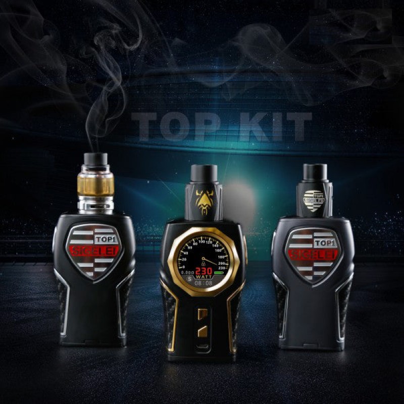 Sigelei Top1 230W Starter Kit With RDA Tank Atomizer