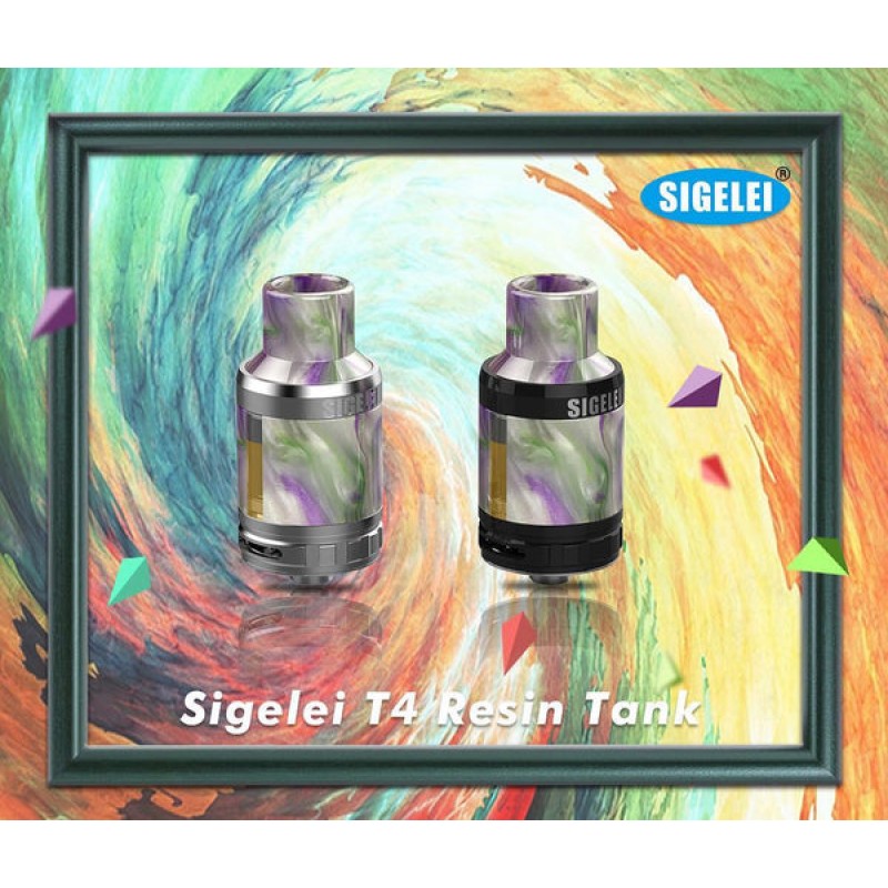 Sigelei T4 Resin Sub Ohm Tank Atomizer (2.5ML)