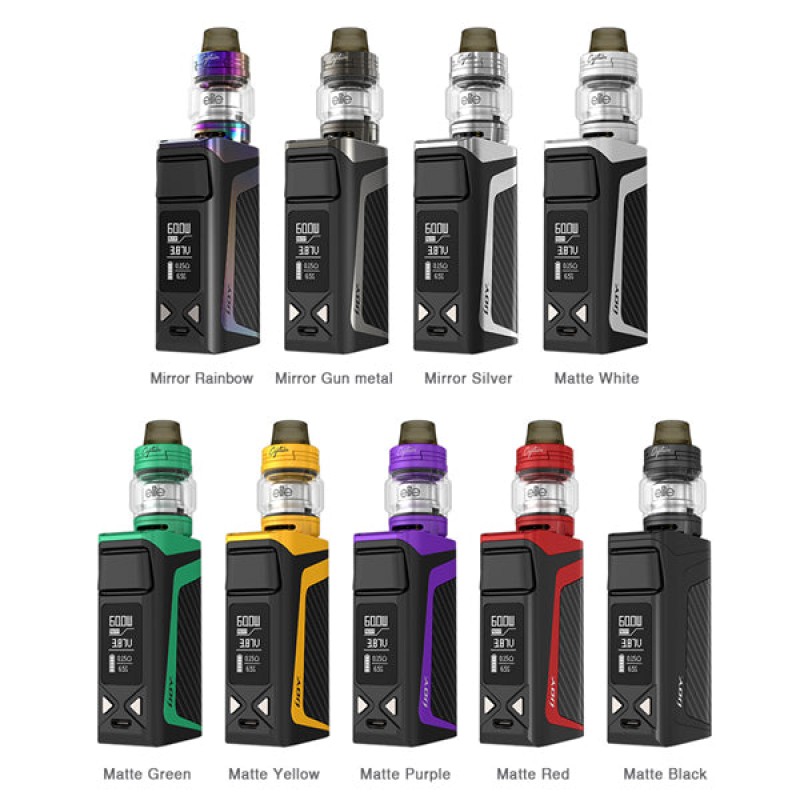 IJOY Elite Mini 60W 3-in-1 Starter Kit with Captai...