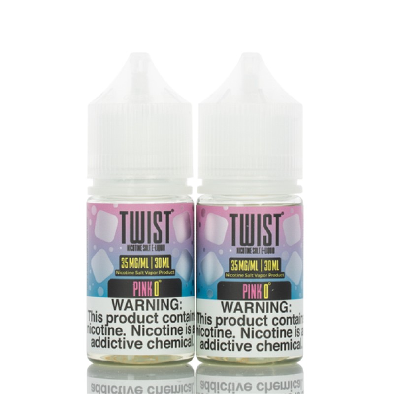 Twist Salt Pink 0° (Iced Pink Punch) E-juice 60ml(U.S.A. Warehouse (Only ship to USA))