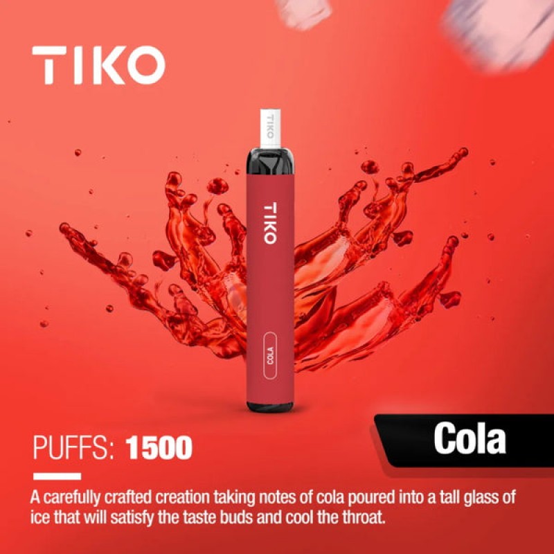 TIKO Disposable Vape Device 800mAh 1500 Puffs