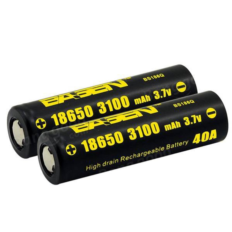 Basen BS186Q 18650 3100mAh 40A Rechargeable Batter...