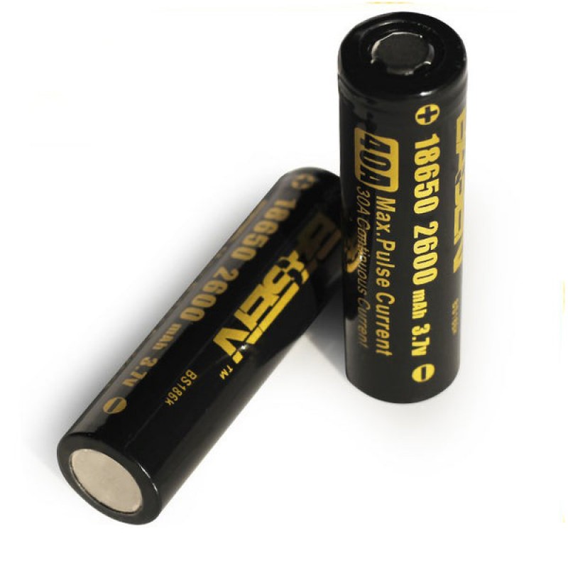 Basen BS186K 18650 2600mAh 40A Rechargeable Batter...