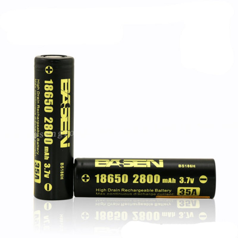 Basen BS186H 18650 2800mAh 35A Rechargeable Batter...