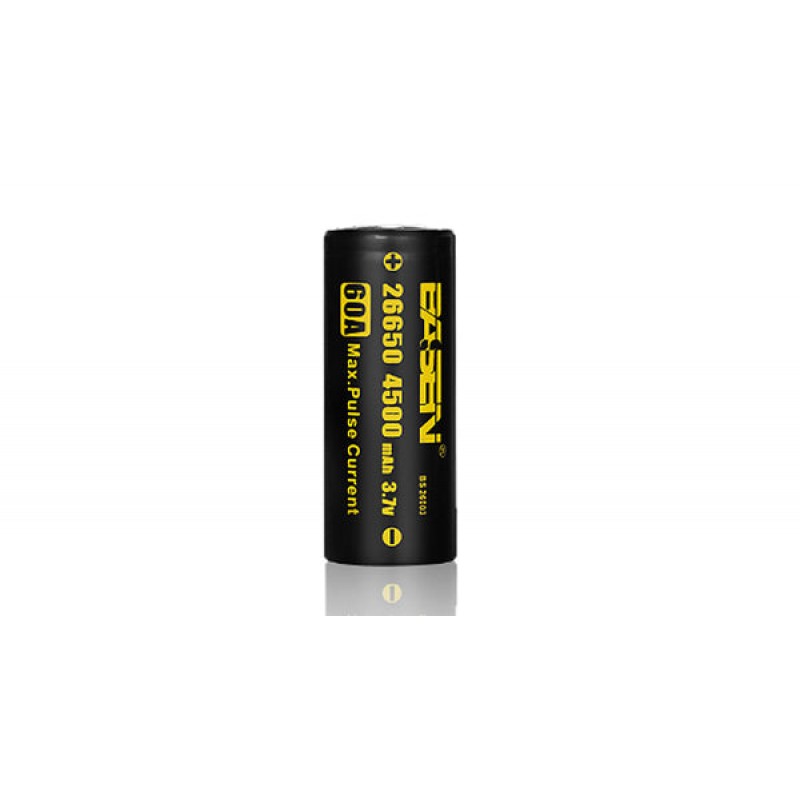 Basen 26650 Flat Top Battery 4500mAh 60A