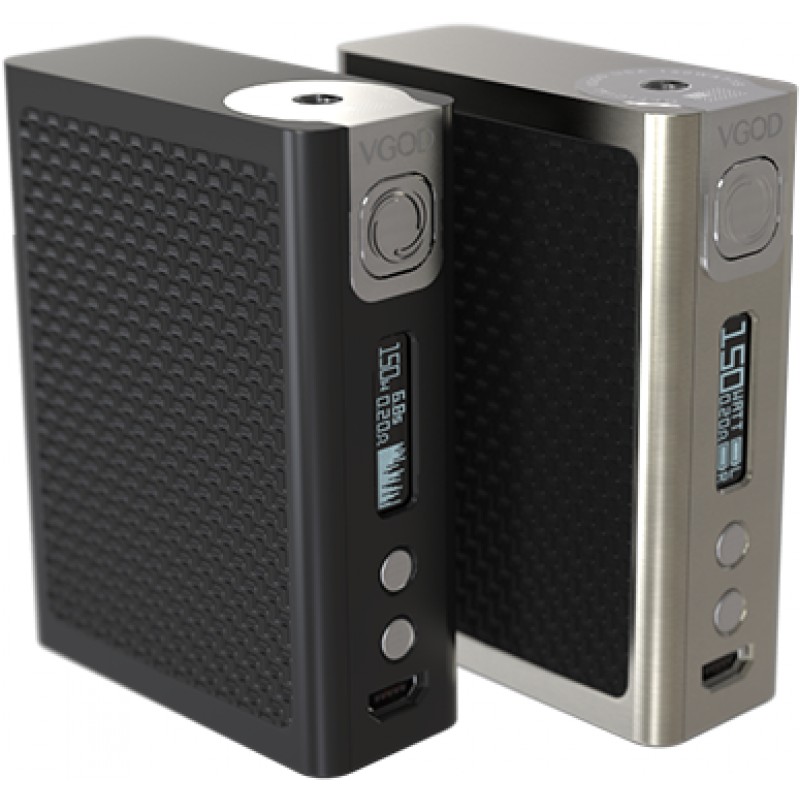 VGOD PRO 150 TC Box Mod by dual 18650 Batteries