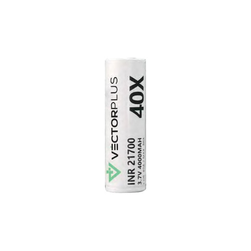 VapX INR21700 Li-ion Rechargeable Battery 80A 4000...