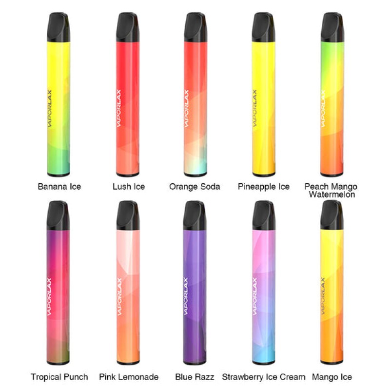 VAPORLAX Disposable Pod Kit 500mAh & 3ml