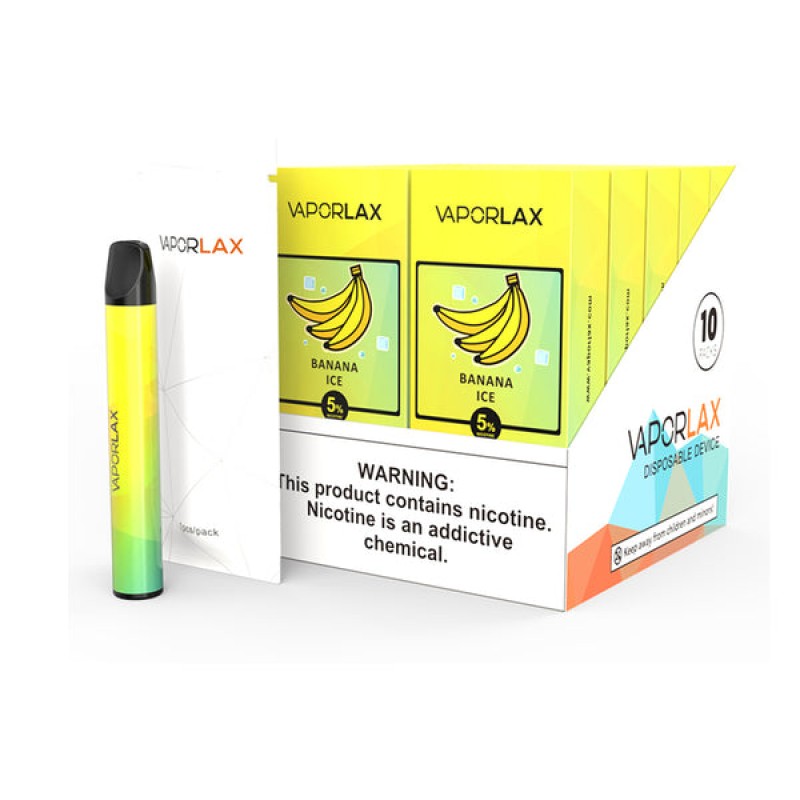 VAPORLAX Disposable Pod Kit 500mAh & 3ml