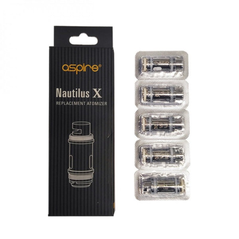 Aspire Nautilus X Replacement Coil 1.5 Ohm-1.8 Ohm Head 5PCS-PACK