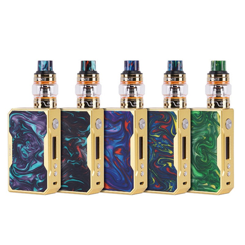 VOOPOO Gold Drag Resin 157W Starter Kit With UFORC...