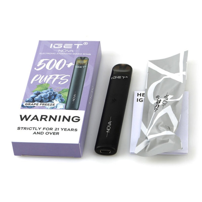 IGET Nova 500 Puffs Disposable Kit 350mAh