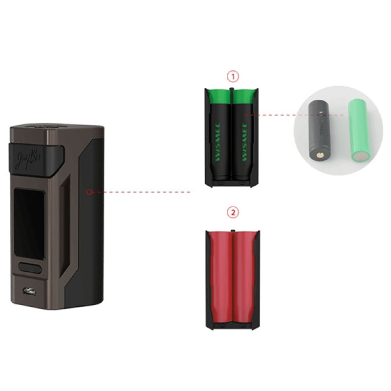 Wismec Reuleaux RX2 20700 200W TC Box Mod