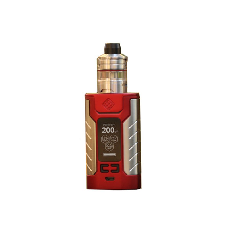 Wismec SINUOUS FJ 200 200W Kit with Divider Tank 4600mAh & 4ML