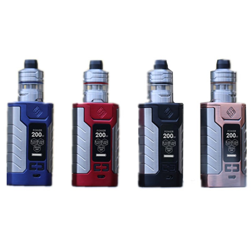 Wismec SINUOUS FJ 200 200W Kit with Divider Tank 4...