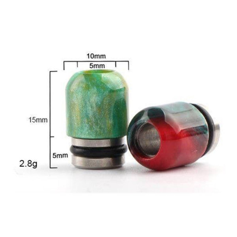 Aleader Resin 510 Stainless Steel Drip Tip Random Color