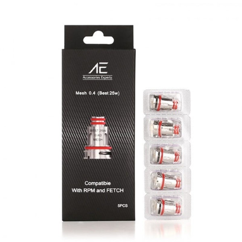 AE 0.4ohm Mesh Coils for SMOK RPM40- SMOK Fetch Mi...