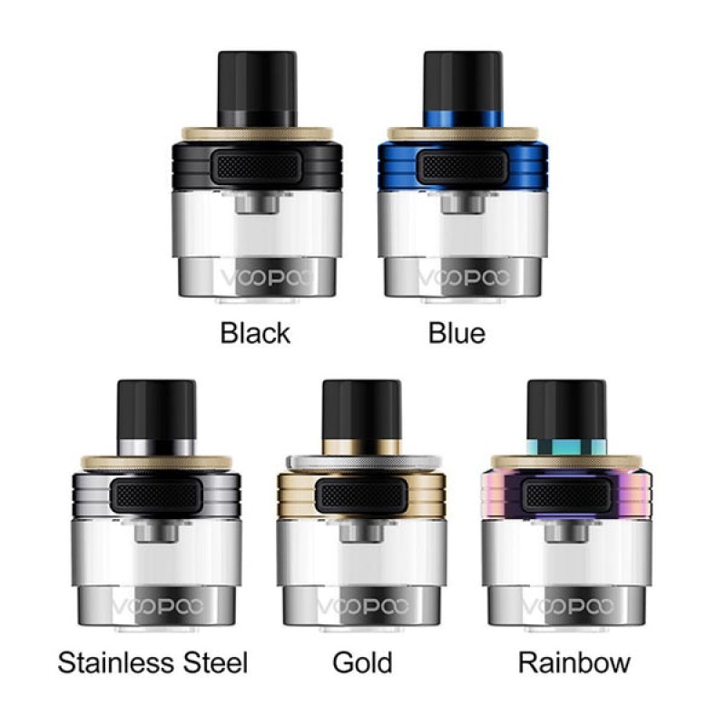 VOOPOO PnP-X Empty Pod Cartridge 5ml for DRAG S PNP-X Kit,DRAG X PNP-X Kit