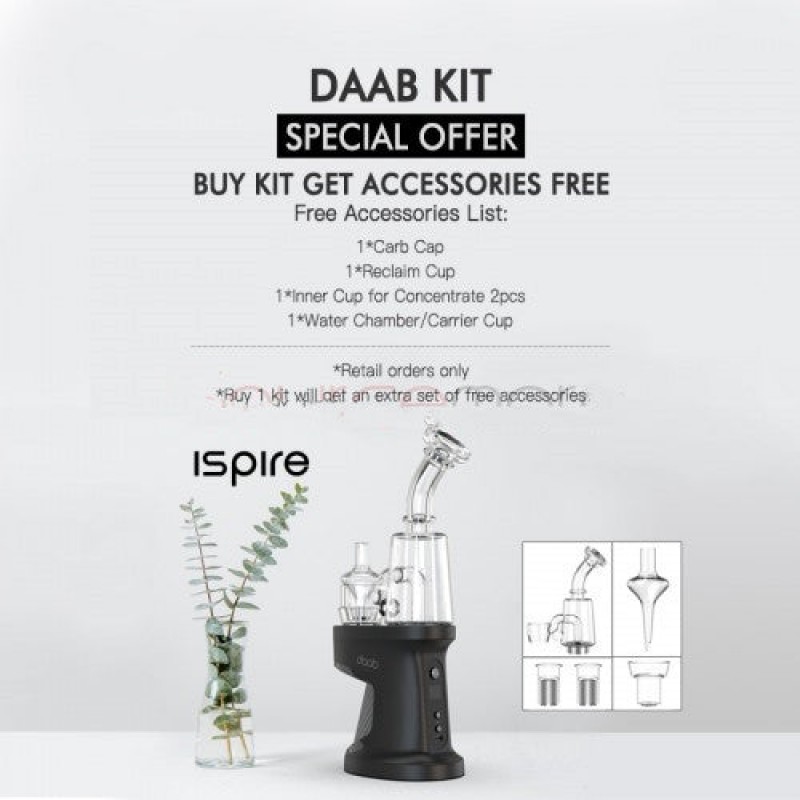 Ispire Daab Kit External Dual 18650mah(Free Access...