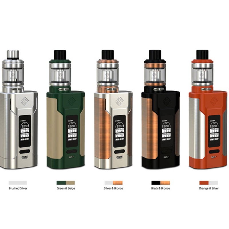 WISMEC Predator 228W TC STARTER KIT With Elabo Tan...