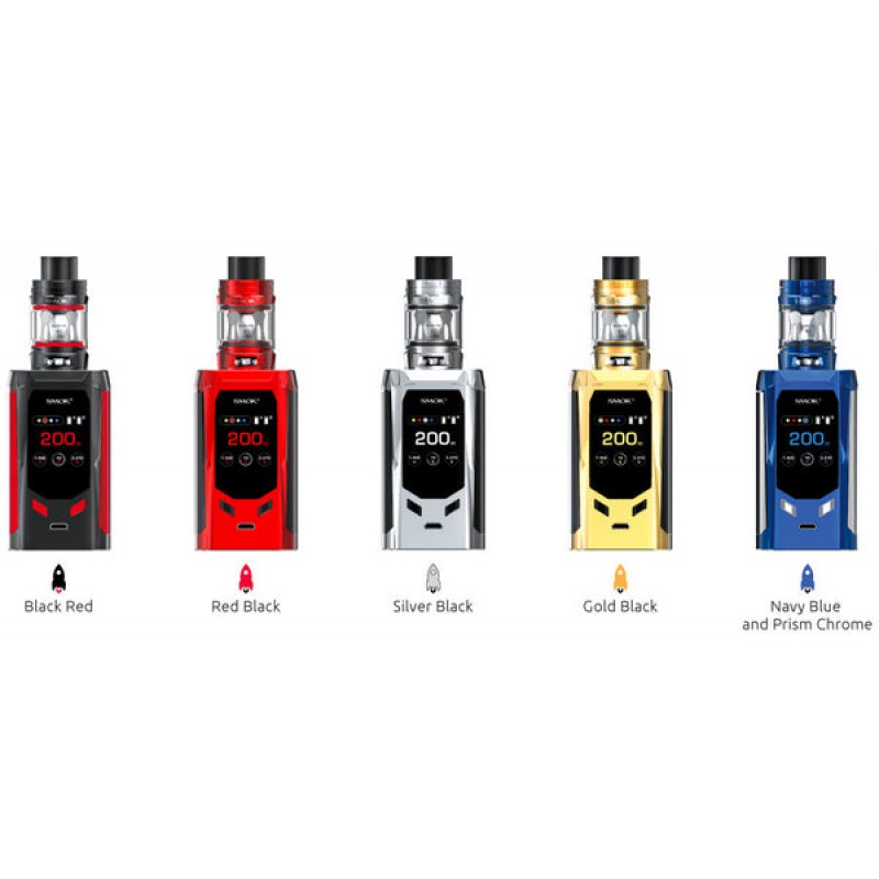 SMOK R-Kiss 200W Starter Kit with 2ml TFV-Mini V2 ...