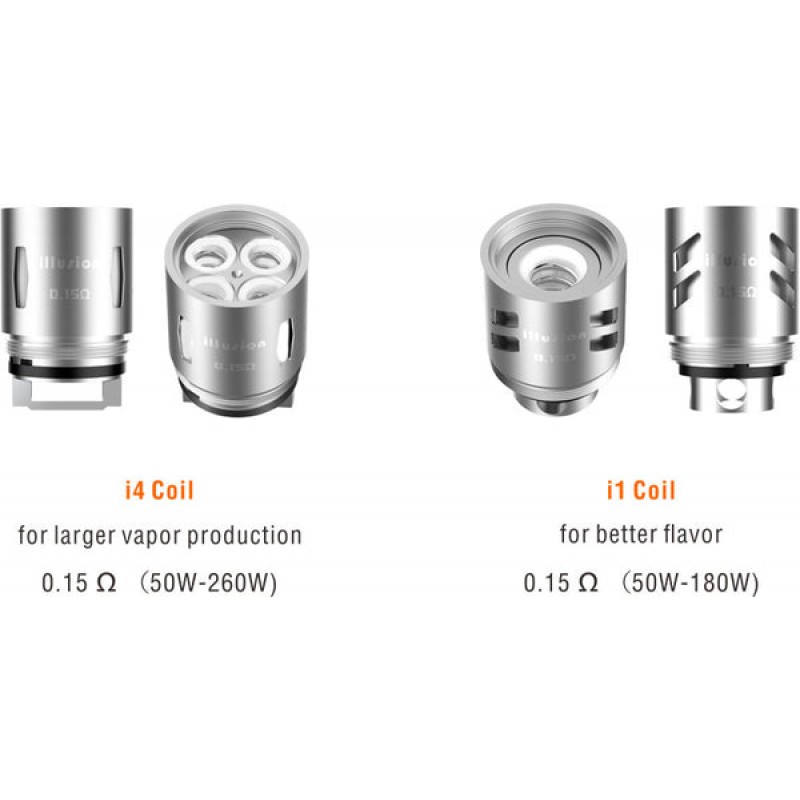 3PCS-PACK Geekvape illusion I4 Coil 0.15 Ohm