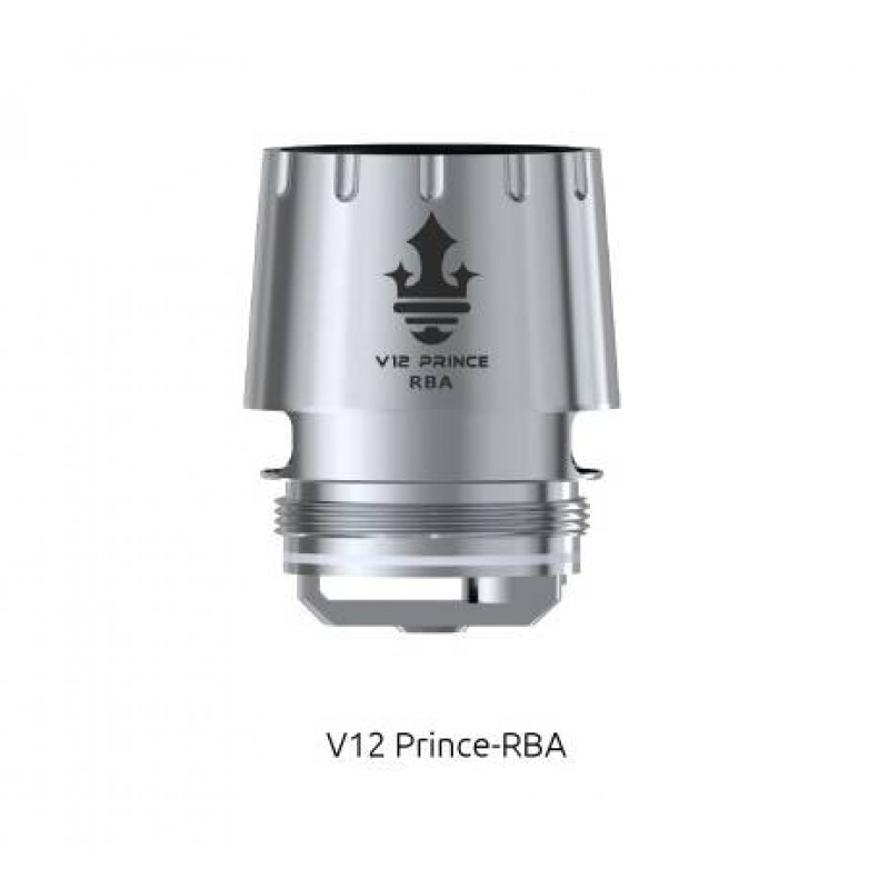 1PCS-PACK Smok V12 Prince RBA Dual Coil 0.25 Ohm