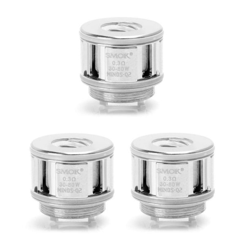 3PCS-PACK Smok Minos Q2 Core 0.3 Ohm Micro One 150...