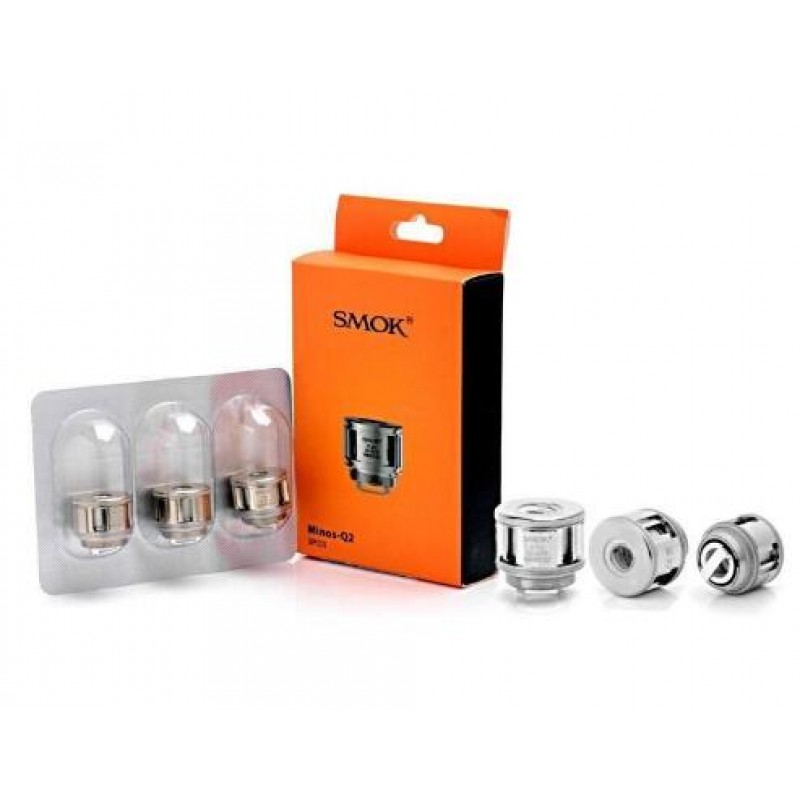 3PCS-PACK Smok Minos Q2 Core 0.3 Ohm Micro One 150 Replacement Coil Head