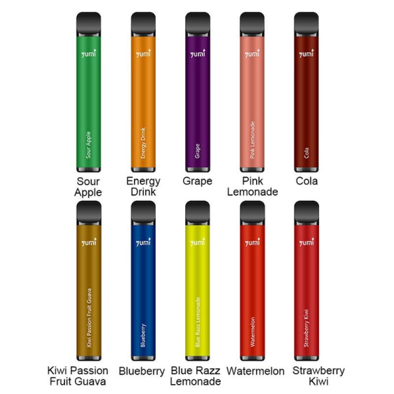 YUMI Bar 900 Puffs 20mg Disposable Kit 450mAh