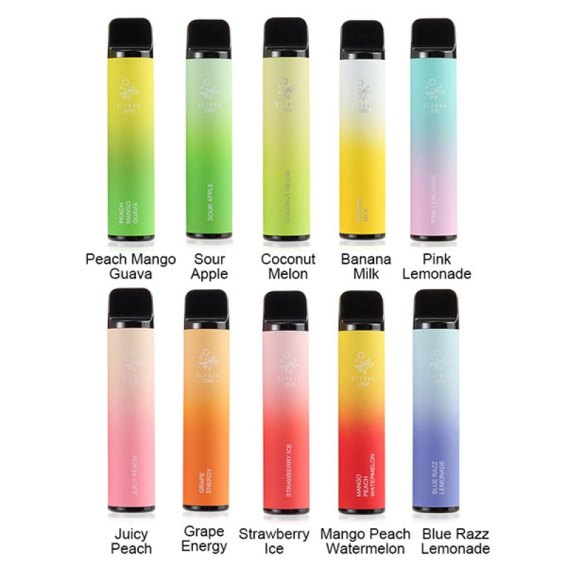 Elf  Bar 2500 Puffs Disposable Kit 1400mAh