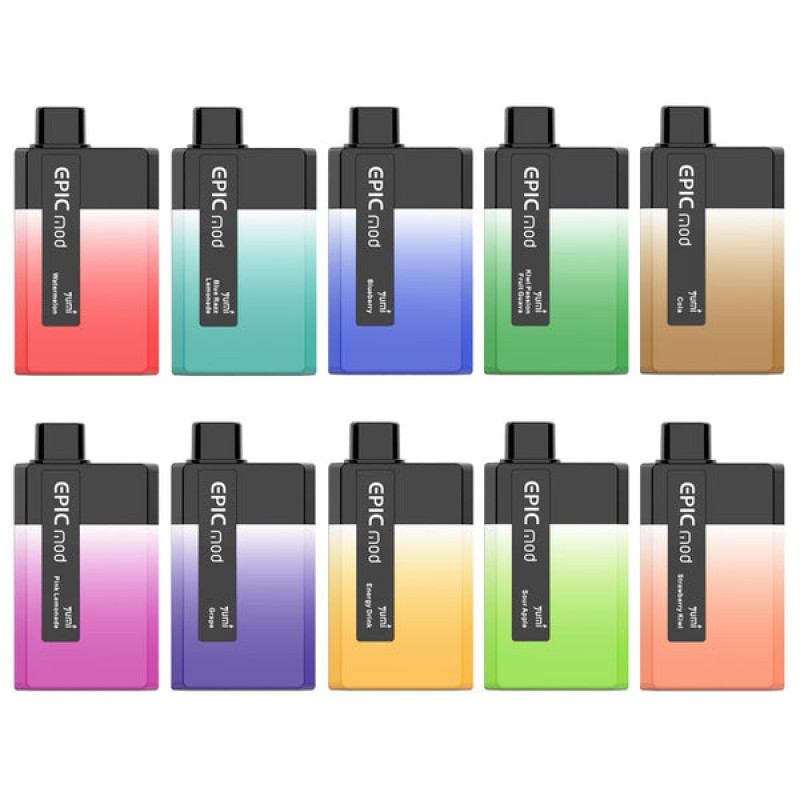 YUMI EPIC MOD 5500 Puffs Rechargeable Disposable K...