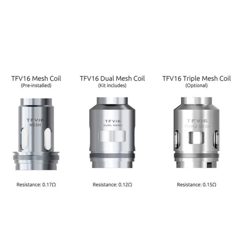 Smok TFV16 Replacement Mesh Coils 3pcs-Pack for Ma...